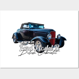 1932 Ford Model B Deluxe Cabriolet Posters and Art